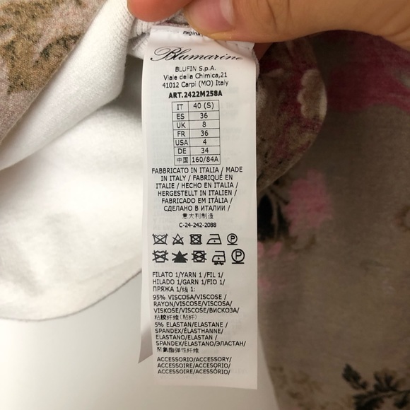 BRAND NEW Blumarine Cropped Faux Fur Top - Picture 5 of 5